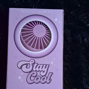 Beauty Creations Portable Fan in Purple